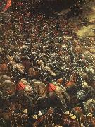 ALTDORFER, Albrecht The Battle of Alexander (detail)   bbb Norge oil painting reproduction